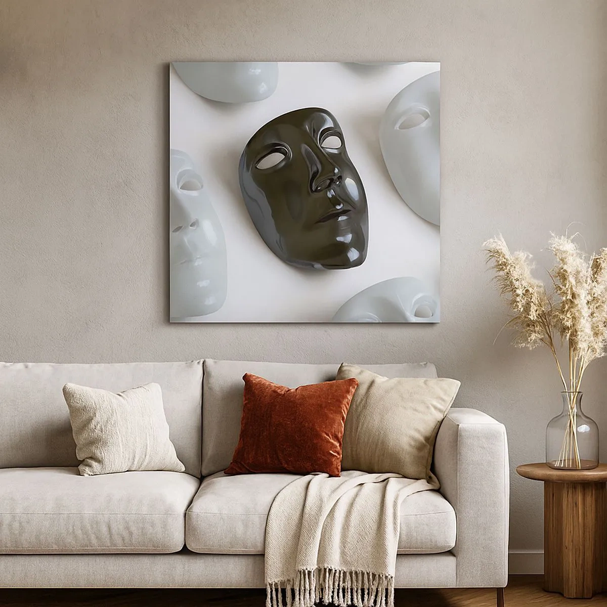 Vászonkép - Hogyan lehet kitűnni? - 30x30 cm