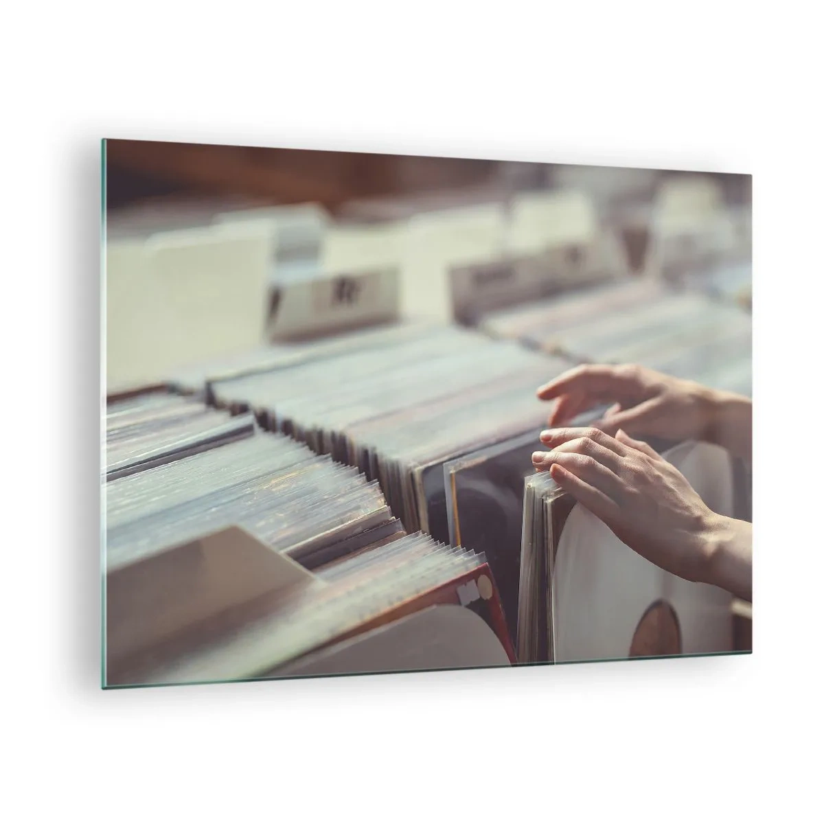 Üveg kép - Érzelmek keresése - 70x50cm - Érzelmeket keresése - Modern fali dekoráció nappalihoz és hálószobához ARTTOR