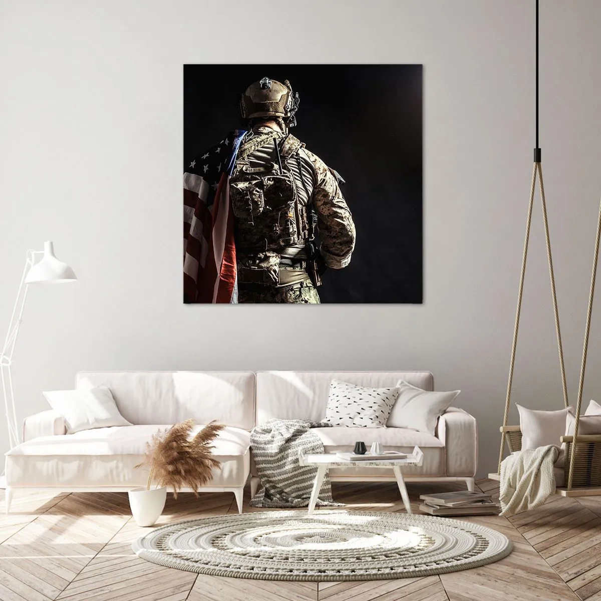 Vászonkép - Pont ezért - 30x30 cm