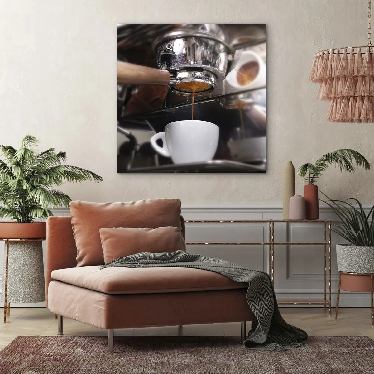 Vászonkép - A nap egy jó pillanata - 30x30 cm