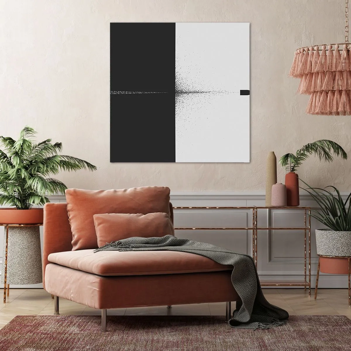 Vászonkép - Egyenesen a cél felé - 30x30 cm