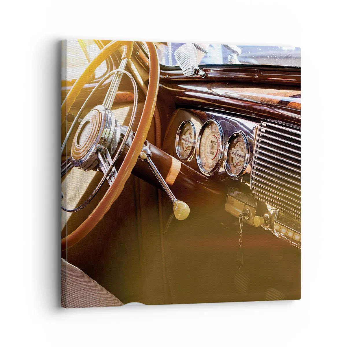 Vászonkép - Múlt luxusnak a fuvallata - 30x30 cm