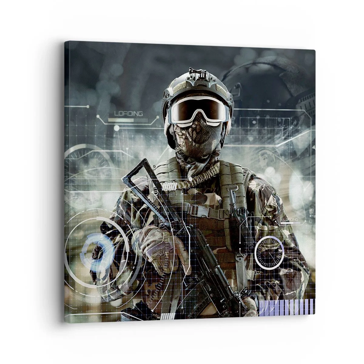 Vászonkép - Erő a köbön - 30x30 cm